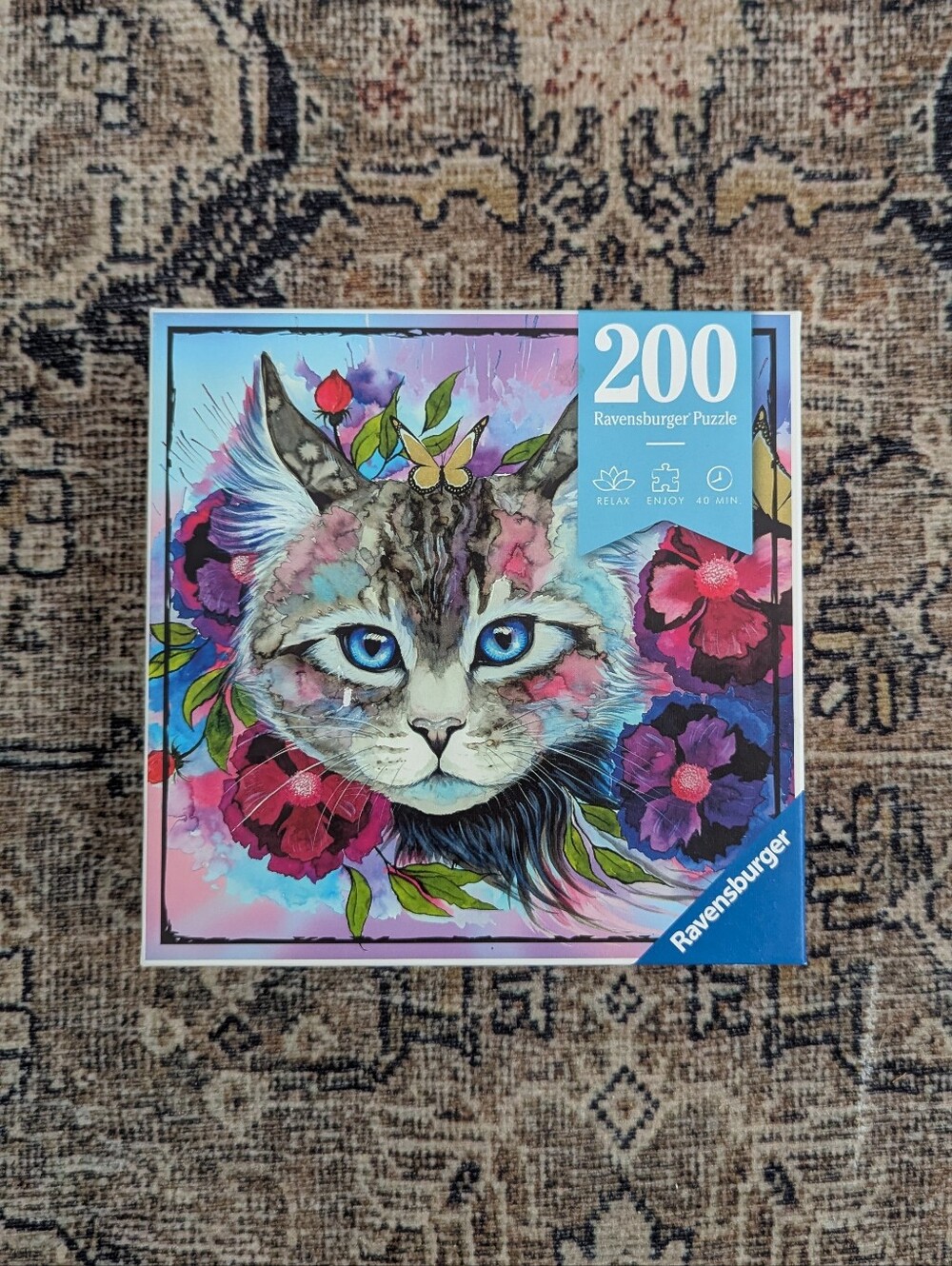 200pc Ravensburger Cateye Jigsaw Puzzle